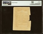 1786 Rhode Island American Revolution Colonial Currency Bank Note Ri-290  Pmg 55