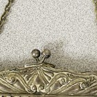 Antique Victorian German Silver Mesh Chainmail Handbag Purse Art Nouveau