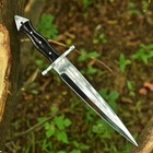 Vintage Case V-42 Dagger Us Special Forces Wwii Knife Double Edge Skull Crusher