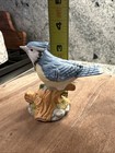 The American Blue Jay Porcelain Sculpture  The Whitehall Society Nib-blue Bird