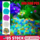 600 300x Glow In The Dark Pebbles Garden Glowing Rocks Fish Tank Luminous Stones