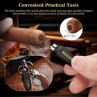 Cigar Humidor Box Portable Cigar Travel Case With Cigar Accessories