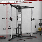 Cable Crossover Machine  Cable Fly Machine Home Gym System Workout Station