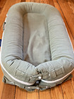Dock-a-tot Deluxe Protective Baby Dock With Mexxi Green Cover - Great Condition