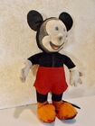1940s Walt Disney s Mickey Mouse Gund Plush Stuffed Doll Ny Wdp