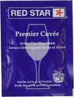 Red Star Premier Cuvee Wine Yeast  5g - 12 Pack