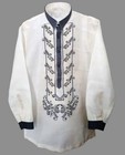 Authentic Barong Tagalog  pi  a Organza  Please Check Sizes On Photos 