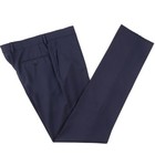 Stile Latino Napoli Trim-fit Solid Navy Blue Extrafine Wool Suit 42r  eu 52  Nwt