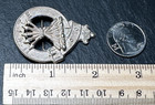 Made In Great Britain Unite Silver Tone Pin Brooch E516