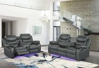 Orlando Collection Sofa Set - Modern Living Room Sofa For Comfort  Gray