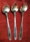 Vintage Prelude By International Sterling Silver Teaspoons  set Of 3   6 