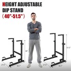 Portable Pull Up Bar Push Up Stands Home Gym Equipment Indoor Outdoor Strengt   