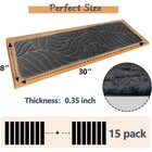 15-pack Stair Treads Non Slip For Wooden Steps Stair Runner Carpet Treads 8 x30 