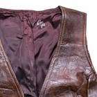 Xxx Vin Diesel 2002 Screen Used Movie Prop Brown Leather Vest With Coa