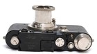 Vintage Leica Iii Film Camera Black Body W  Elmar 3 5 5cm Lens Screw Mount