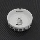 Bibendum Ashtray Michelin Man Ship Ceramic Accessory Tray Made In England Used