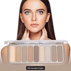 9 Colors Matte Naked Eyeshadow Palette Neutral Nude Smoky Eye Shadow Pallet Gray