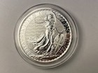 2023 Queen Elizabeth Ii Britannia One Ounce  999 Fine Silver Coin