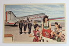 Three Vintage American Airlines  in Flight  Route Of The Flagships   Postcards