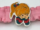 Rare Vintage Rainbow Brite Belt Pink Kids Elastic Belt
