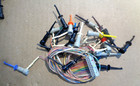 1 Set Hp   Cables Or Test Leads With Grabbers  Or     20 Pin W  Grabbers On All