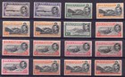 1938-53 Ascension Complete Set In All Colours   Perf Varieties Sg38-sg47b M m