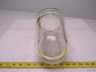 W w  Sly Mfg  Vintage Industrial Explosion Proof Pyrex Glass Light Globe
