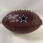Dallas Cowboys Signed Football Memorabilia Lot Mini Helmet Football Bobble Jsa