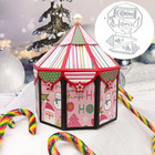 Gift Box Metal Cutting Die Cuts  Christmas Gift Box Dies Embossing Stencils Diy