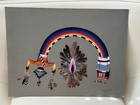 Duane Dishta Zuni Vintage 1965 Painting Mixed Media 13 5  X 18  60 Plus Yrs Old