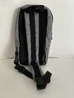 Carnival Cruise Lines Vifp Club Grey Crossbody Backpack Sling Bag Preowned Nice