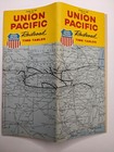Oct 1967 Union Pacific Railroad Public Timetable Train Stations Index Map Up 3j