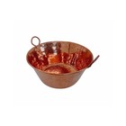 Heavy Duty Gauge Copper 18  Cazo De Cobre Para Carnitas Tacos Large Jam Pan 