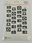 Simple Stories Camera Stencil 6x8 Art Craft Painting Scrapbooking Card Making