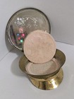 Vtg Us Military Face Powder Compact Medical Ensignia Wwii Cover Hat Henriette