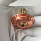New Copper Brass Hand Twisting Spinning Top Ceramic Bead Edc Fidget Spinner Toy