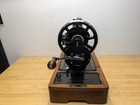 Antique 1937 Singer Model 66 Hand Crank Sewing Machine Bentwood Case W  Key 
