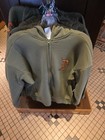 Disneyland Zip Up Hoodie jacket - Fall Plaid Green  new With Tags 