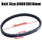 For Drive Belt Coleman Powersports Kt196 Go Kart Buggy 4 Wheelers 196cc 6 5hp