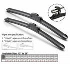 18    18  Windshield Wiper Blades All Season Premium Oem Quality New  set Of 2 