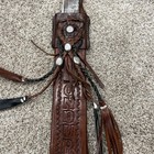 Vintage Honduras Machete W  Leather Sheath   Decorative Tassels