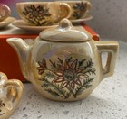 Vintage Lusterware Porcelain Child   s Tea Set In Orginal Box Made In Japan