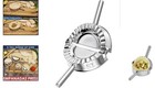 4-inch Stainless Steel Dumpling Maker   Ravioli Mould - Dishwasher Safe