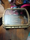 Maritime Antique 27  Ship s Riveted Rectangular Brass Porthole Table