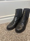 Ariat Scout Zip Paddock Ankle Boot Girls Size 3 Youth  Black Leather