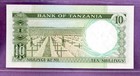 Tanzania   1966   10 Shillings Note   Ch Cu