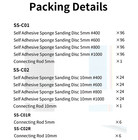 Dspiae Self Adhesive Sponge Sanding Disc - Us