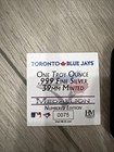 Toronto Blue Jays One Troy Ounce  999 Fine Silver 39mm Coin   Numbered Edition