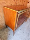 Berkey   Gay Louis Vx Flame Mahogany Hand Painted Chest