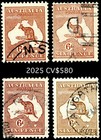 3rd Watermark 6d Chestnut Kangaroo  The Lovely 2025 Acsc Listed Shade-set Cv 580